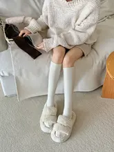 秋冬用 保温ウール ロングソックス【痛み軽減、小腿圧力・レトロJKスタイル】
