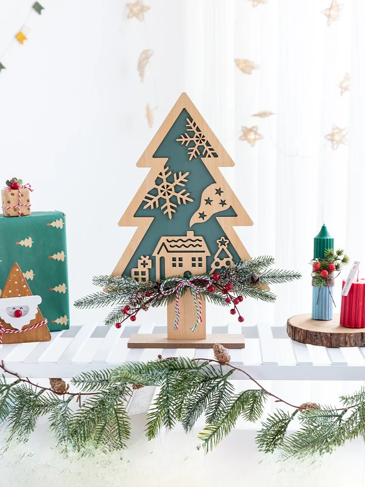 デスクトップクリスマス装飾品 ツリーオーナメント 雪の結晶 構成ギフトの選び方