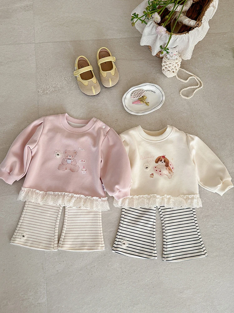 生後3ヶ月の服のサイズはどのくらいか？ベビー用レーススウェットシャツの実測とサイズ対応ガイド
