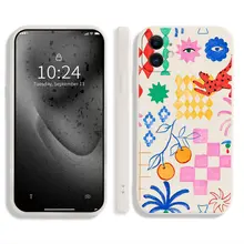 オリジナルイラストのスマホケース【iPhone対応・防衝撃・マット仕上げ・可愛いデザイン】