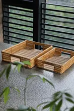 Kens デザイン フルーツバスケット【北欧スタイル・ラタン風・収納インテリア】