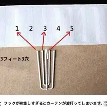 カーテン 吊環 吊フック 大フック 平面吊りスタンド ローマ杆レール 補助材料