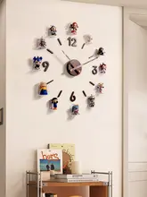 かわいいデザインの収納掛け時計【静音機能・インテリア用・展示場対応】