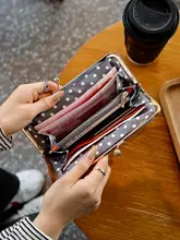 新作本革女性用長財布【牛革・シンプルデザイン・大容量・スマホ収納可】