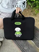 かわいいキャラクター入り手提げクッション式防震ノートパソコン収納バッグ