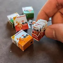 ミニチュア屋台シーン飾り【OB11対応・リアルなお菓子のディスプレイ・遊び心満載】
