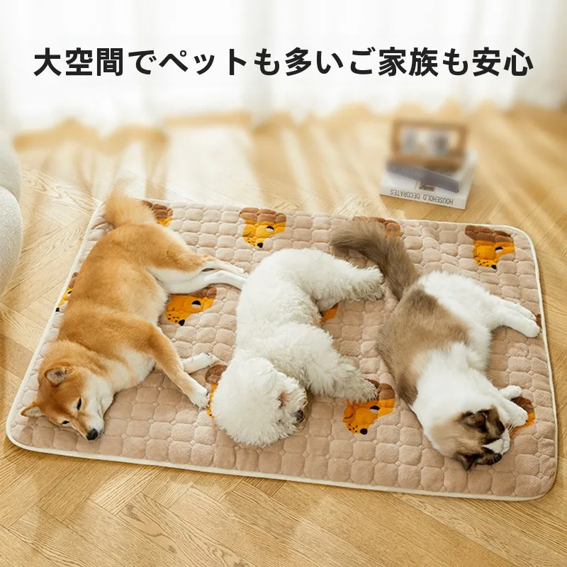大型犬飼いやすい 寝床マット：四季用ペットマットの実用性とサイズ選定ガイド