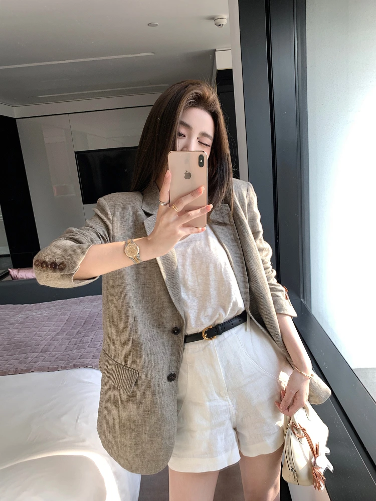 通勤服40代にぴったりな1着は？感漂う麻製スーツが解決するリアルな悩み