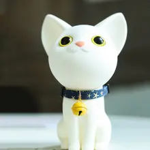 調整可能なペット用迷子札付き首輪【猫・犬用・新年の飾り】