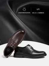 Camel 真皮製 ビジネスカジュアルデザイン メンズデリバティシューズ【通勤・夏用・軽量】