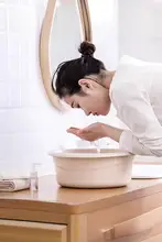 家庭用 プラスチック洗面器【厚手・耐久性・大容量】