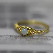 エジプトのホルスの目デザインのリング【１８Kゴールドカラー・異国情緒漂うスタイル】