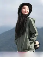 Camel 冷白肌用薄手のUVカットアウトドアジャケット【男女兼用・バイク用・防紫外線】