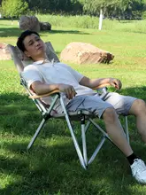 步林 アウトドア折りたたみチェア【アルミ合金製・チェア・キャンプ・釣り用】