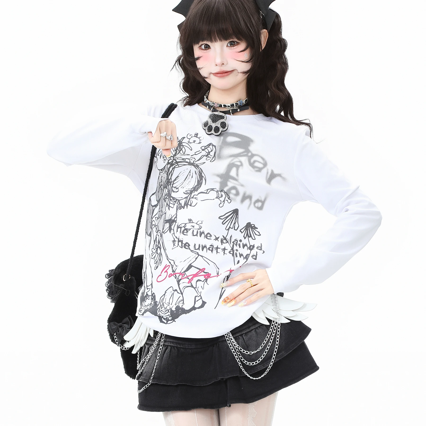 キャラクター柄のフィット感ある長袖Tシャツ：同人オーダーで選ぶデザインと価格の実態