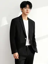 フィット メンズジャケット【韓国風・上品なデザイン・通勤対応】（セットアップ対応）