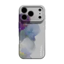 独特なデザインのiPhone用ケース【全包対応・女子向け・アート感漂う抽象柄】