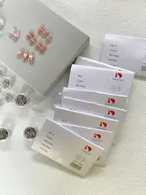 落ちにくいネイル用フラットアクセサリーダイヤモンド【白色・高品質・小型ラウンドダイヤ】