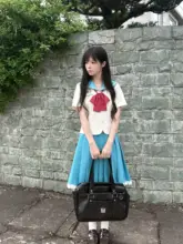 春風を感じる！レディース学院風水手服【ウエストシェイプ・百褶スカート・セットアップ対応】