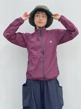 ソフトシェルジャケット レディース スタンドカラー 防風 撥水 アウトドア スポーツ 春 「Recommon」