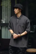 涼感ポロシャツ【メンズ・ゆったりフィット・通勤・カジュアル・短袖】