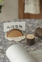 写真クリップ メモスタンド 木製 切り株 ヴィンテージ 卓上インテリア 置物 おしゃれ