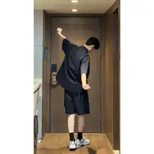夏用薄手の速乾シャツジャケット【半袖・ショートパンツ・スタイリッシュ】（セットアップ対応）