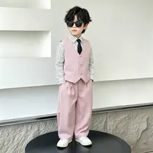 男の子用 春夏向けフォーマルウエア【小さなタキシード・イギリス風・演出用】（セットアップ対応）