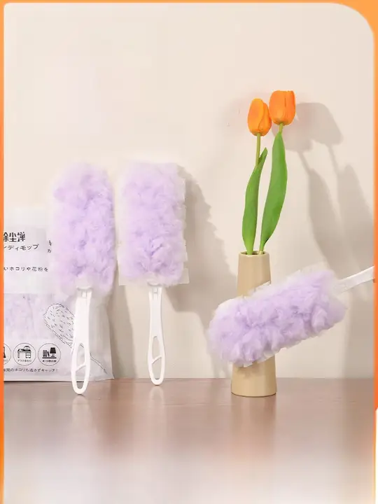 使い捨て電動ほこり取り【静電気除去・掃除しやすい家用】