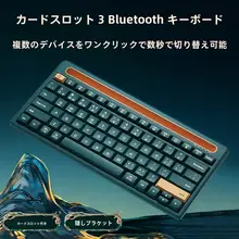 iPad用 Bluetoothワイヤレスキーボード＆マウスセット【USB接続・適用：Appleタブレット・Androidノートパソコン】