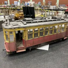 有軌電車モデル【ミニアート製・組み立て式・中期型】