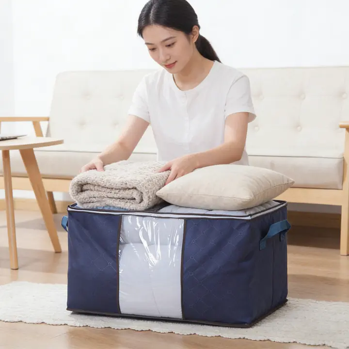大容量 防湿不織布収納袋【布団・衣類用】