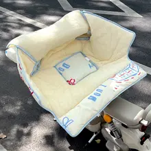可愛い電動バイク用防風カバー【冬用・加厚・保温】