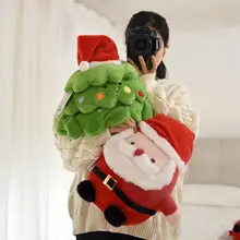 ぬいぐるみ サンタクロース クリスマスツリー 置物 可愛い インテリア雑貨 プレゼント