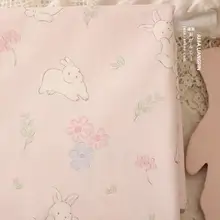 赤ちゃん向けデジタルプリント コットン布製衣服・スカート・枕カバー・布団カバー【手作り・全棉・極上の柔らかさ】