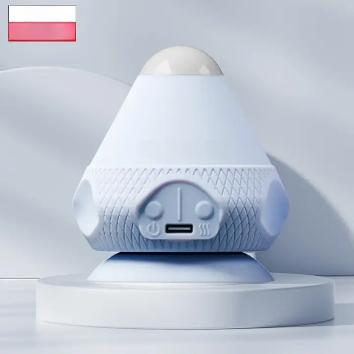吸盤式電動筋膜リリーバー【肩甲骨・振動・温熱マッサージ】