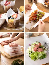 食品グレードの厚手シリコンオーブンシート【エアフライヤー用・焼き菓子・グリル＆オーブン対応】