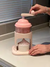可愛いキャラクターの手動かき氷機【家庭用・小型・手摇式】