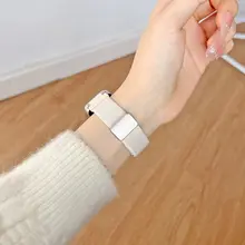 華為対応 磁気吸着編み込みスマートウォッチバンド【最新モデル・腕時計用】
