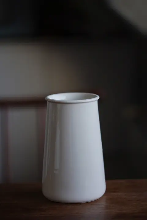 景德鎮製 陶器の箸立て【家庭用・草木灰色・3点収納】