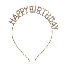 誕生日祝いのダイヤモンドデザインカチューシャ【クラウンモチーフ・女性用】