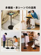 車載ミニデスク【後部座席用・折りたたみ・書き物や食事・昇降機能付き】