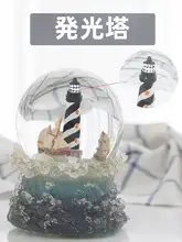 音楽ボックス付きクリスタルボール置物【欧風・誕生日ギフト・子供向け】