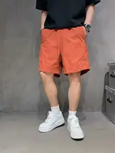 アメリカン ショートパンツ メンズ 夏 ルーズ カジュアル エクササイズパンツ