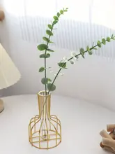 フェイクグリーン 偽の花 装飾花飾り 北欧スタイルの室内シーンに適した ユーカリのコインリーフデザイン