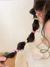 可愛い花デザインのヘアゴム【髪を傷めない・女の子用・韓国風】