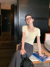 エレガントなAラインスカート【ウエストゴム・ロング・通勤用】