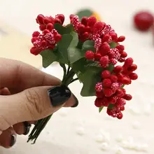 リアルな小さなベリーの花束【ウエディングDIY・星穗子デザイン・手作り装飾素材】
