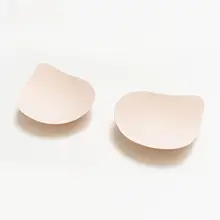 AlphaGym 3D立体水滴型バストパッド【透けないデザイン・薄型・通気性・スポーツ用】