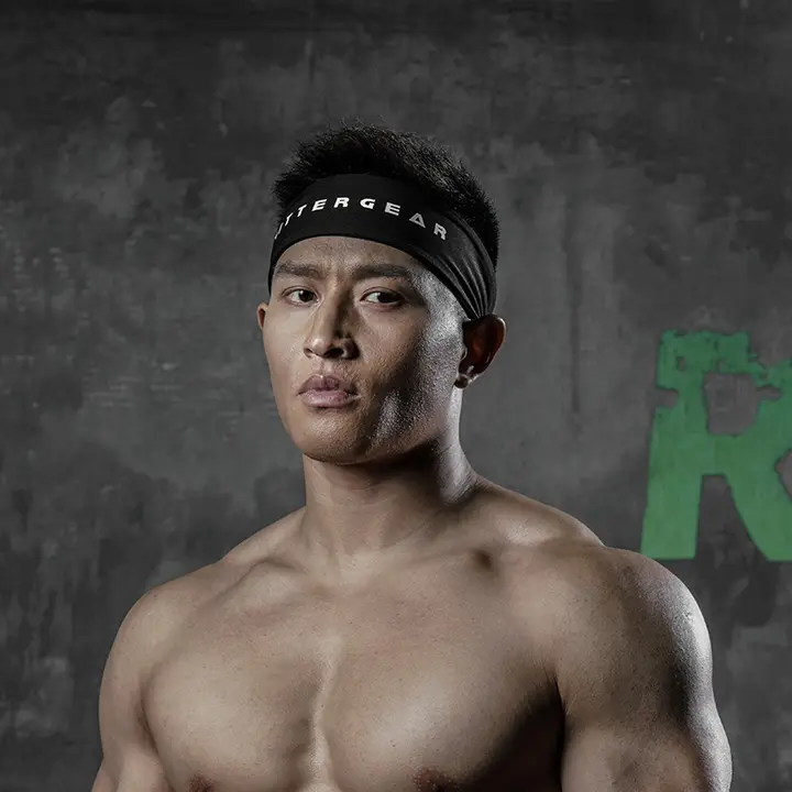 FitterGear 吸汗性に優れたスポーツヘッドバンド【男女兼用・ランニング・フィットネス用】
